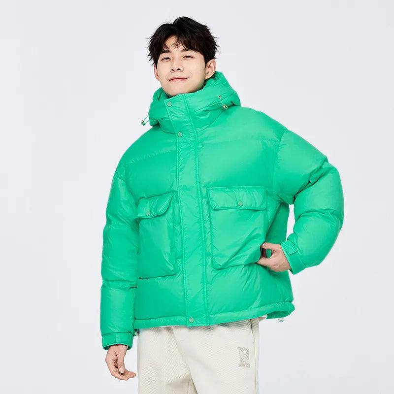 "WARMD" Veste Doudoune Parka Matelassée Vert - URB1™