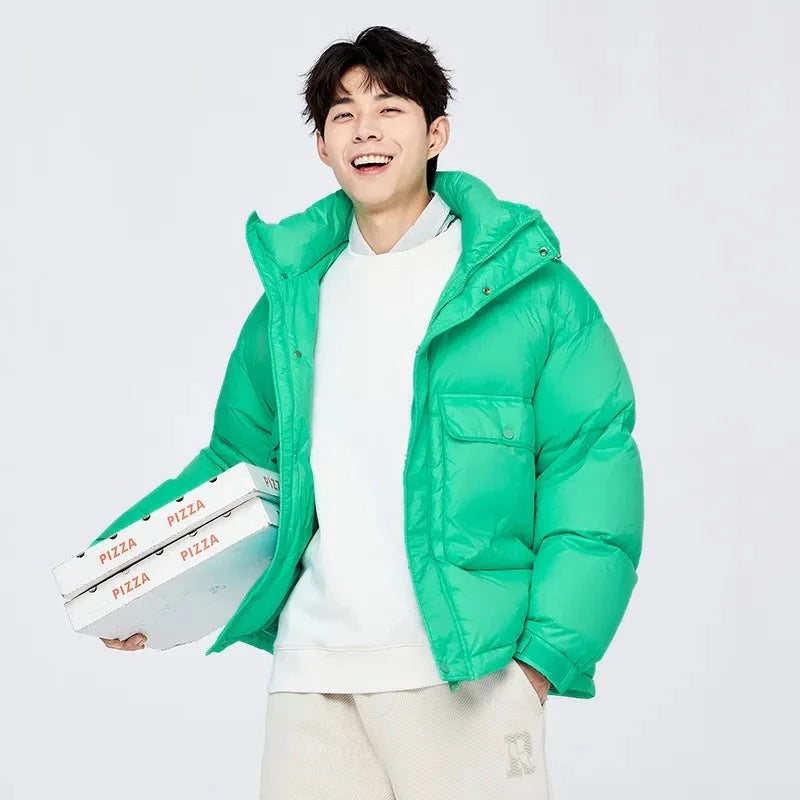 "WARMD" Veste Doudoune Parka Matelassée Vert - URB1™