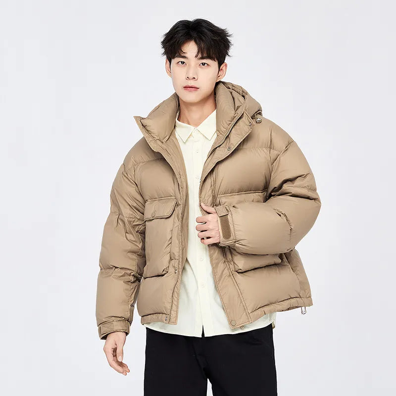 "WARMD" Veste Doudoune Parka Matelassée Beige - URB1™