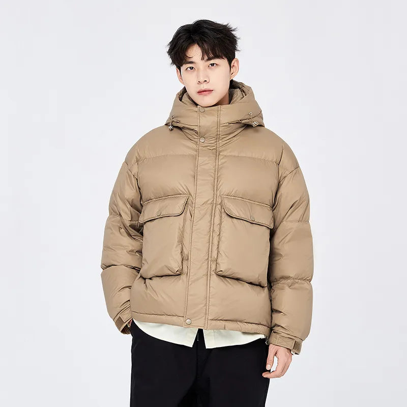 "WARMD" Veste Doudoune Parka Matelassée Beige - URB1™