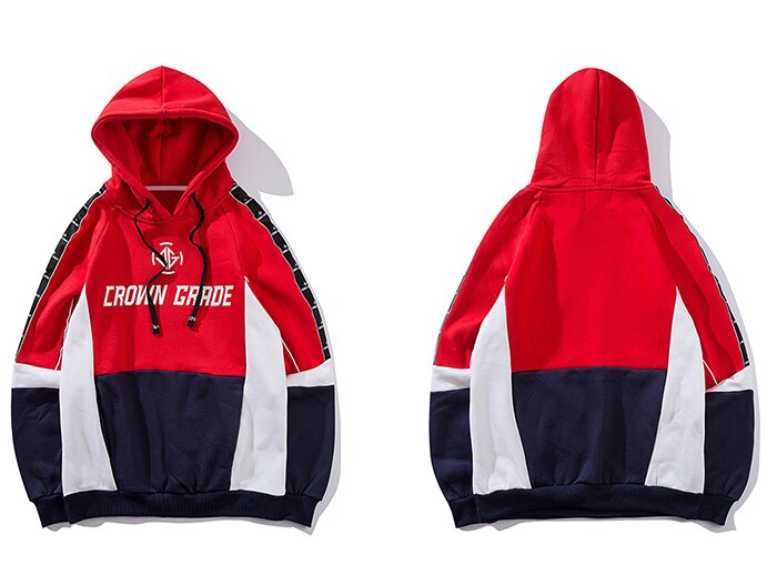 Aelfric Eden Color Clock Casual Mens Hooded Sweatshirts 2019 Harajuku Streetwear Patchwork Hoodies Male Hip Hop Cotton Pullover URB1™ Vêtements Streetwear URB1™ Vêtements Streetwear ael