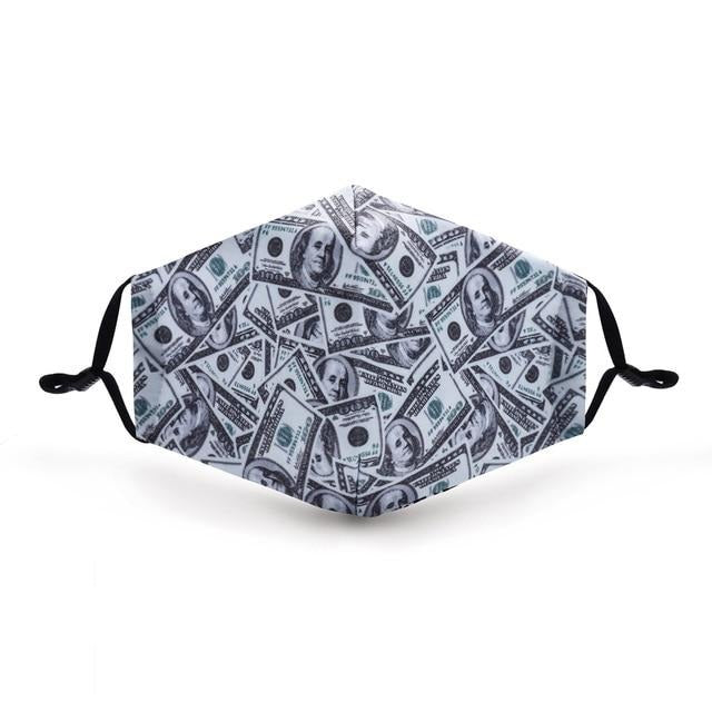 "MASQ" Masque à Filtre papier PM2.5 Billets - URB1™ - URB1™ Vêtements Streetwear mode boutique streetwear shop