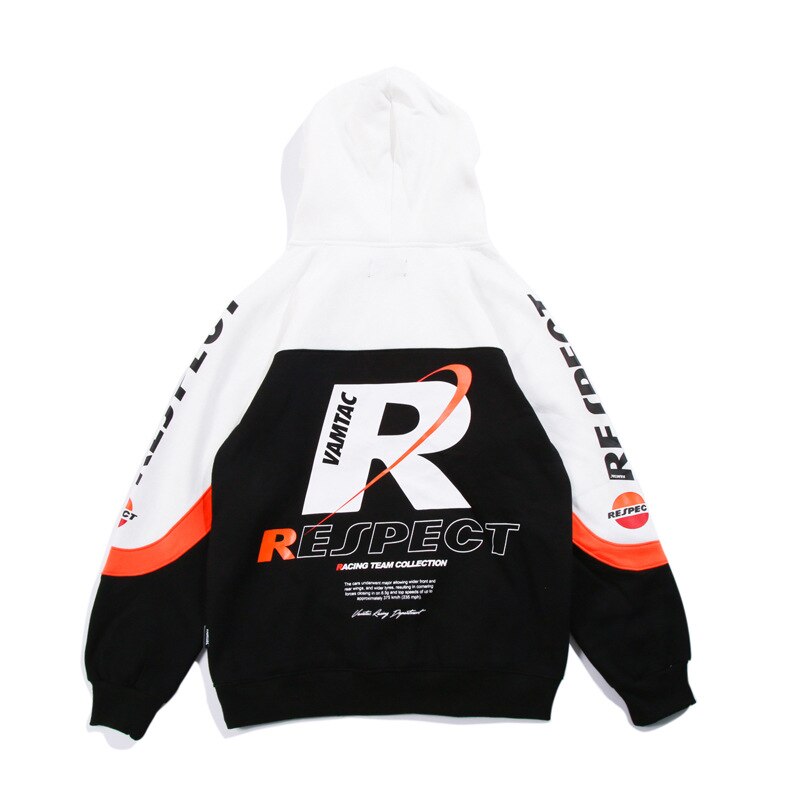 "RESPECT" Sweatshirt Hoodie à capuche Noir - URB1™ - URB1™ Vêtements Streetwear mode boutique streetwear shop