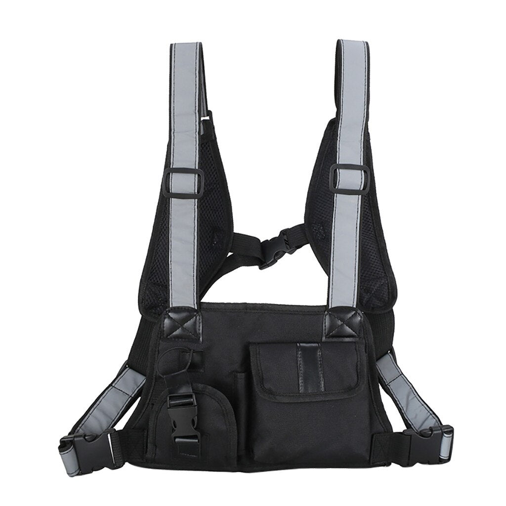 "TACTICAL REFLECTIVE" Sacoche Ventrale Réfléchissant Streetwear - URB1™ - URB1™ Vêtements Streetwear mode boutique streetwear shop