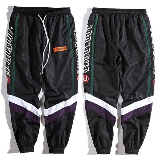 Harajuku Pant Joggers Retro Color Block Patchwork Hip Hip Harem Pant Streetwear Thin Sweatpant Trousers 2018 Track Pant Autumn URB1™ Vêtements Streetwear URB1™ Vêtements Streetwear hara