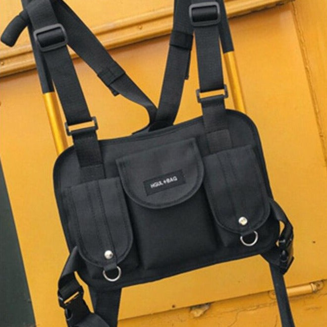 "HGUL + BAG" Sacoche ventrale - URB1™ - URB1™ Vêtements Streetwear mode boutique streetwear shop