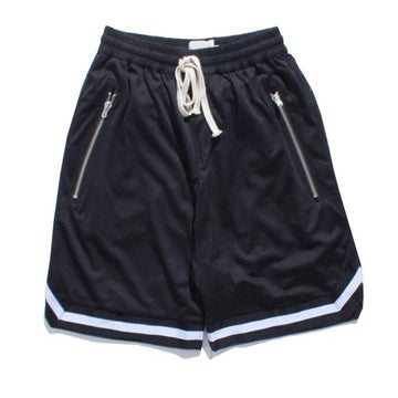 DARK ICON Drop Crotch Mesh Shorts Men 2019 Summer Elastic Waist Double Layer Men's Shorts Hip Hop Shorts 6 Colors URB1™ Vêtements Streetwear URB1™ Vêtements Streetwear dark-icon-drop-cr