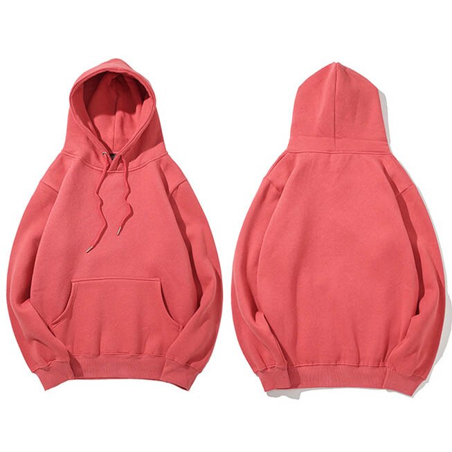 "L'ESSENTIEL" Sweatshirt Hoodie à capuche Corail - URB1™ - URB1™ Vêtements Streetwear mode boutique streetwear shop