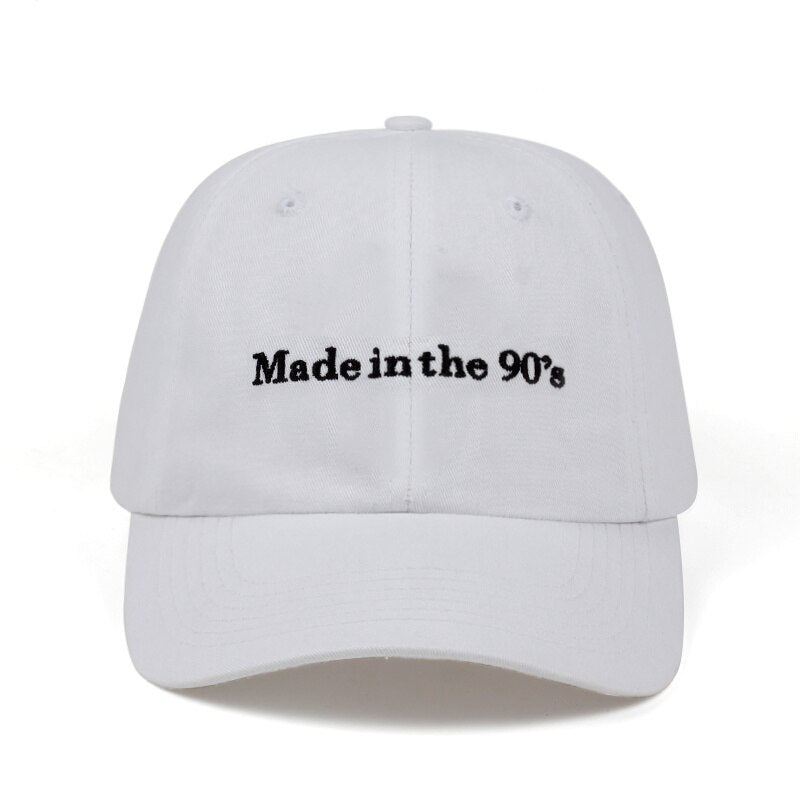 "MADE IN THE 90S" Casquette baseball Streetwear Noir - URB1™ - URB1™ Vêtements Streetwear mode boutique streetwear shop