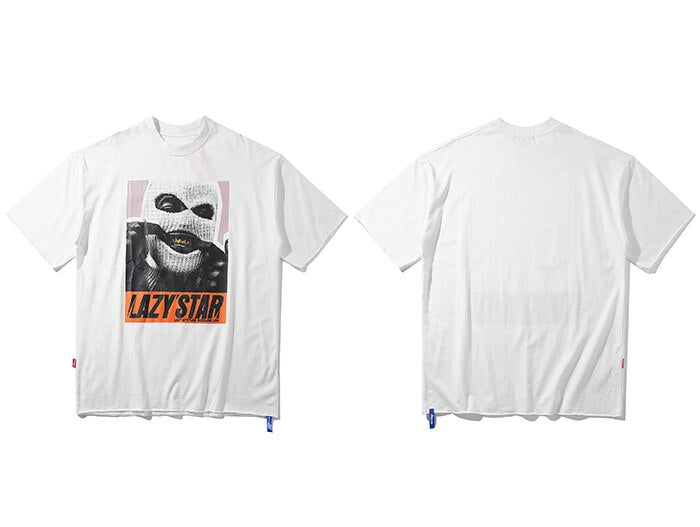 Aelfric Eden Hip Hop Mask Clown Printed Mens T Shirt Harajuku Fashion Male Short Sleeve 2020 Casual Cotton Tops Tees Streetwear - URB1™ Vêtements Streetwear mode boutique streetwear shop