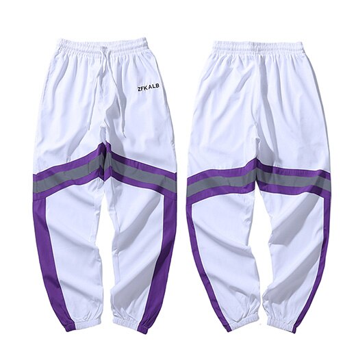 "ZFKALB" Pantalon Cargo Streetwear Blanc - UBR1™ - URB1™ Vêtements Streetwear mode boutique streetwear shop