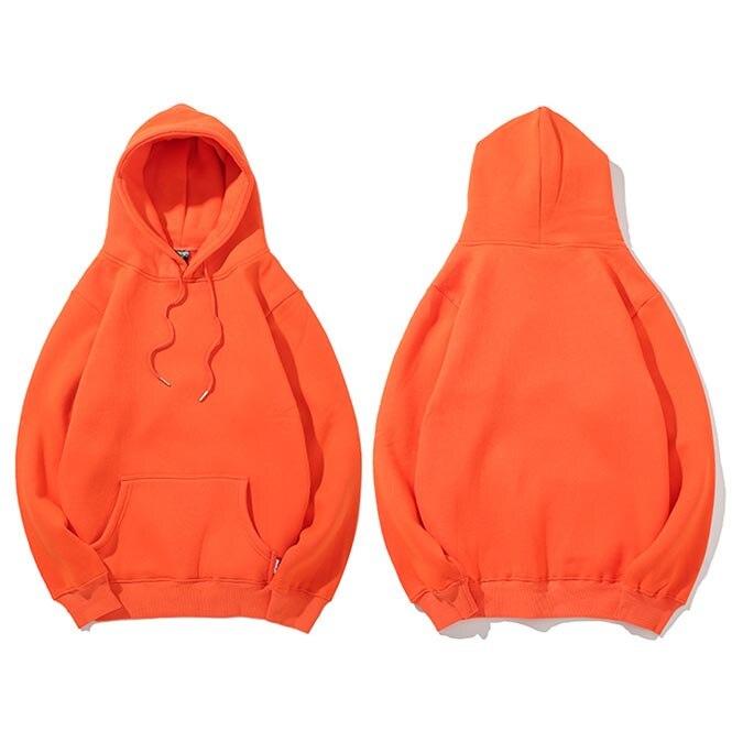 "L'ESSENTIEL" Sweatshirt Hoodie à capuche Orange - URB1™ - URB1™ Vêtements Streetwear mode boutique streetwear shop