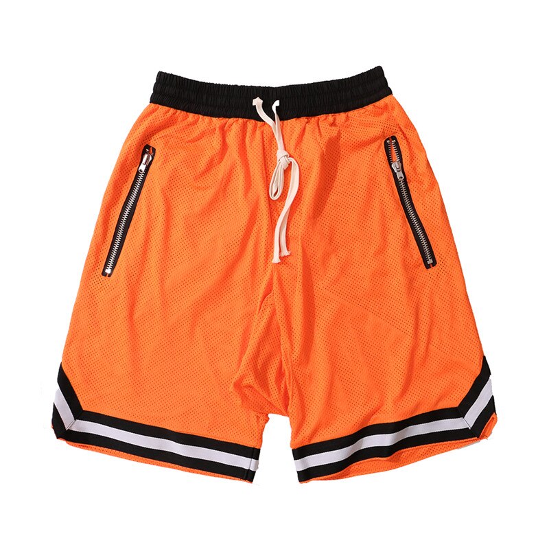 DARK ICON Drop Crotch Mesh Shorts Men 2019 Summer Elastic Waist Double Layer Men's Shorts Hip Hop Shorts 6 Colors URB1™ Vêtements Streetwear URB1™ Vêtements Streetwear dark-icon-drop-cr