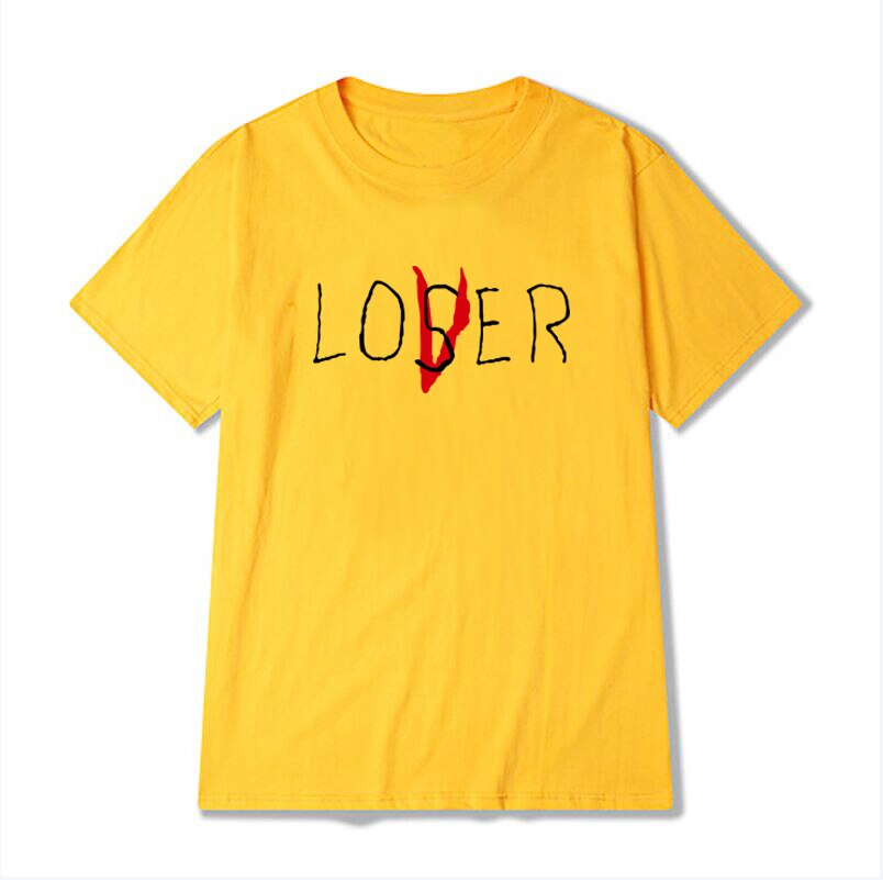 Pennywise Movie It Losers Club T Shirt Men Women Casual Cotton Short Sleeve Loser Lover It Inspired T-Shirt Tops Fast shipping URB1™ Vêtements Streetwear URB1™ Vêtements Streetwear penn