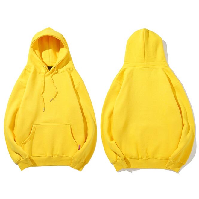 "L'ESSENTIEL" Sweatshirt Hoodie à capuche Jaune - URB1™ - URB1™ Vêtements Streetwear mode boutique streetwear shop