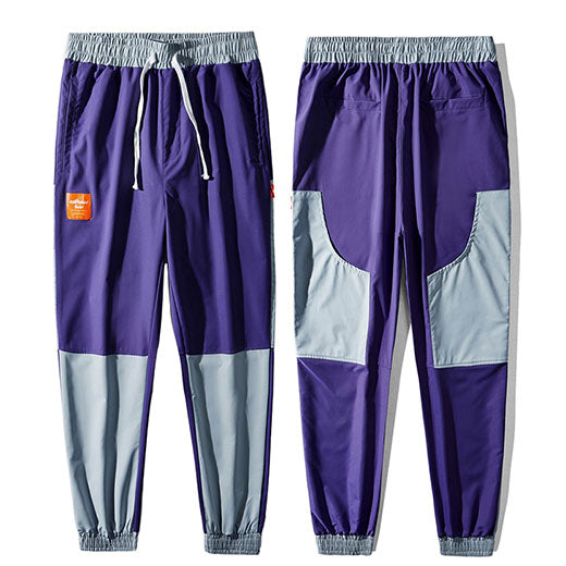 2019 Hip Hop Pants Joggers Streetwear Men Harajuku Sweatpants Color Block Patchwork Harem Pants Autumn Track Trousers Hipster URB1™ Vêtements Streetwear URB1™ Vêtements Streetwear 2019-