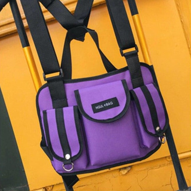 "HGUL + BAG" Sacoche ventrale - URB1™ - URB1™ Vêtements Streetwear mode boutique streetwear shop
