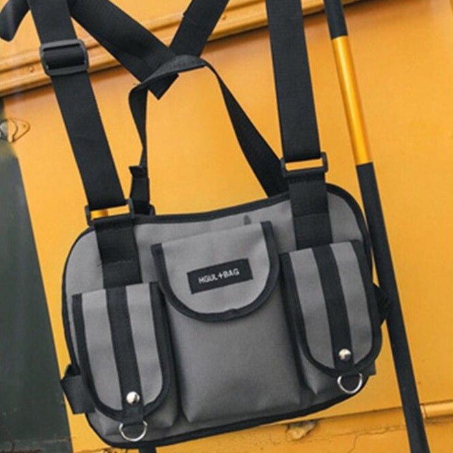 "HGUL + BAG" Sacoche ventrale - URB1™ - URB1™ Vêtements Streetwear mode boutique streetwear shop