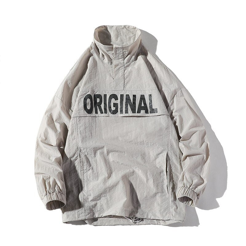 "ORIGINAL" Veste coupe vent streetwear Vert - URB1™ - URB1™ Vêtements Streetwear mode boutique streetwear shop