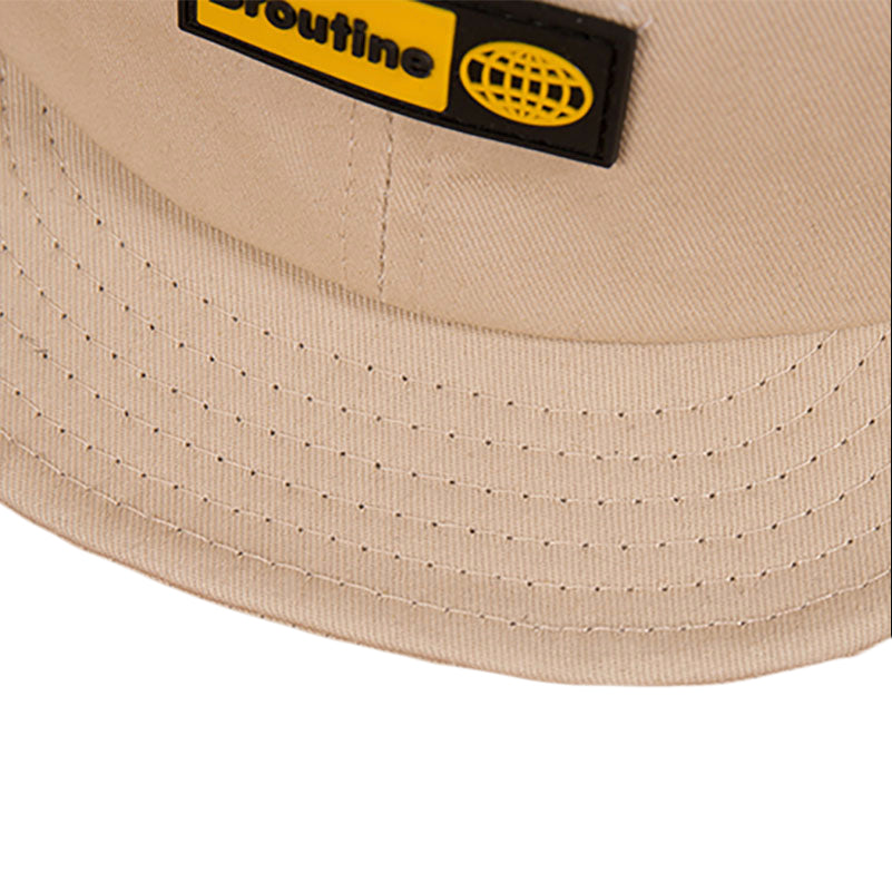 "BROUTINE" Casquette à petite visière Beige - URB1™ - URB1™ Vêtements Streetwear mode boutique streetwear shop