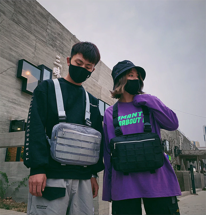 "BALLY" Sacoche Ventrale Gris - URB1™ - URB1™ Vêtements Streetwear mode boutique streetwear shop