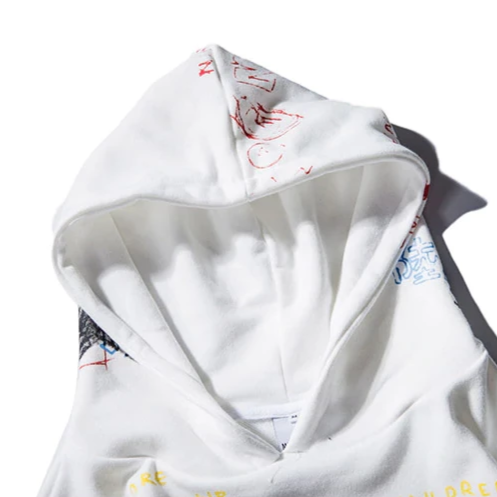 "THOUGHTS" Hoodies Sweatshirt Streetwear Blanc - URB1™ - URB1™ Vêtements Streetwear mode boutique streetwear shop