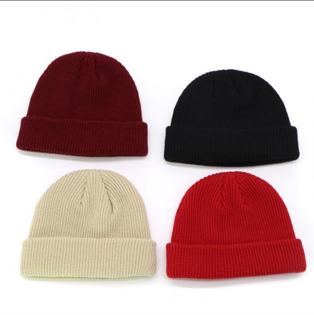 "CAPCUFF" Bonnet tricoté Streetwear Rouge - URB1™ - URB1™ Vêtements Streetwear mode boutique streetwear shop