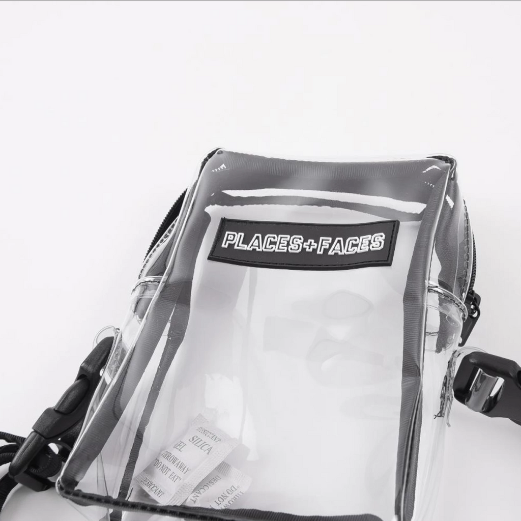 "PLACES+FACES" Sacoche Translucide - URB1™ - URB1™ Vêtements Streetwear mode boutique streetwear shop