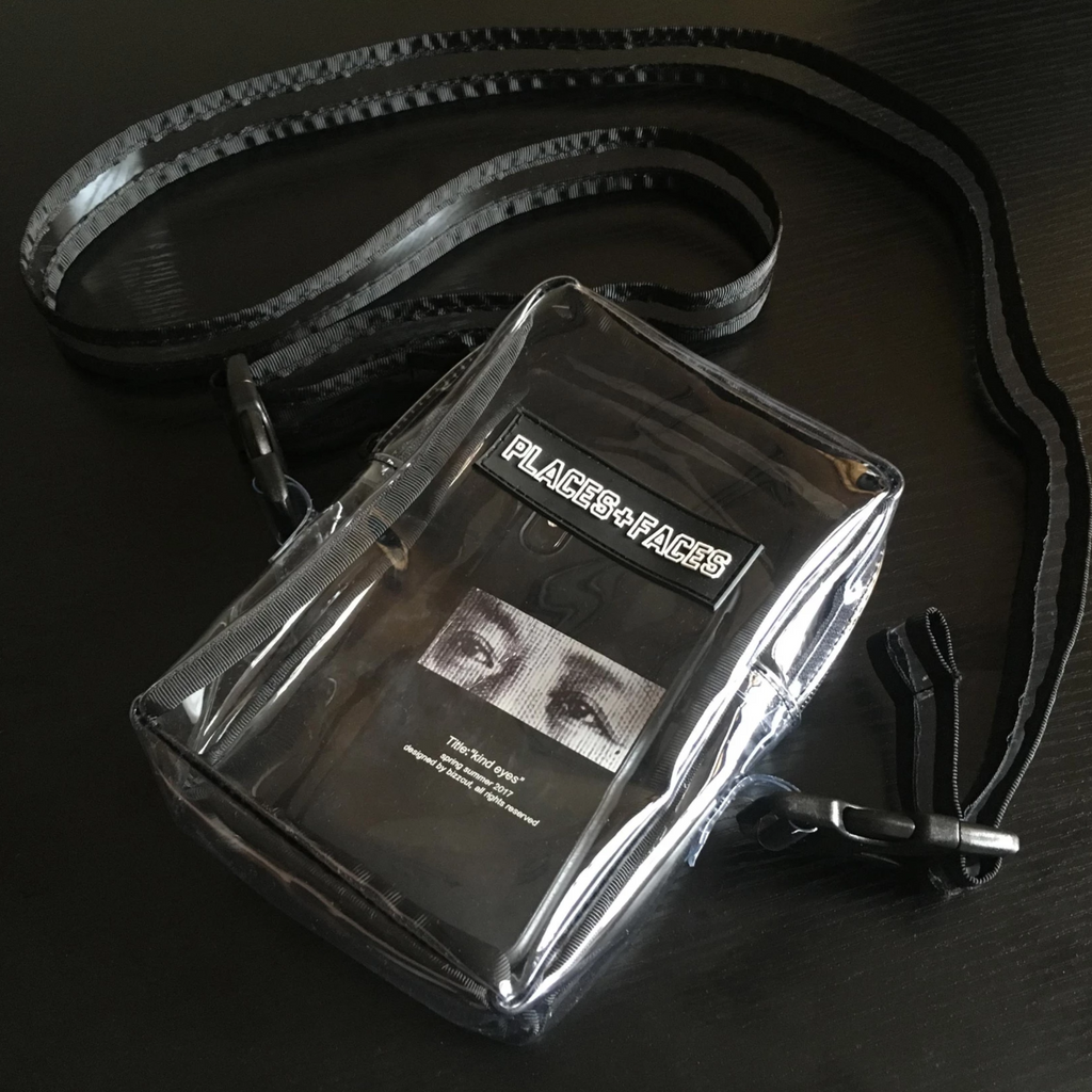 "PLACES+FACES" Sacoche Translucide - URB1™ - URB1™ Vêtements Streetwear mode boutique streetwear shop