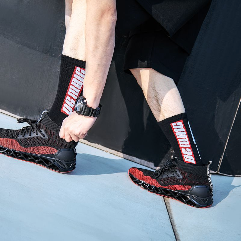 "DC MNIC" Chaussettes Montantes Streetwear Noir - URB1™ - URB1™ Vêtements Streetwear mode boutique streetwear shop