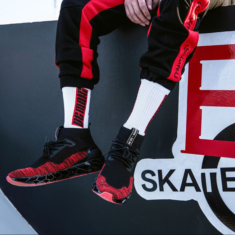 "DC MNIC" Chaussettes Montantes Streetwear Blanc - URB1™ - URB1™ Vêtements Streetwear mode boutique streetwear shop