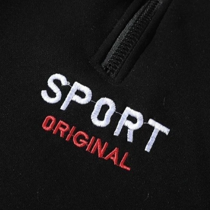 "SPORT" Sweatshirt Hoodie streetwear Noir - URB1™ - URB1™ Vêtements Streetwear mode boutique streetwear shop