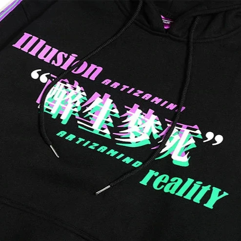 "ARTIZAMIND" Sweatshirt Hoodie à capuche Noir - URB1™ - URB1™ Vêtements Streetwear mode boutique streetwear shop