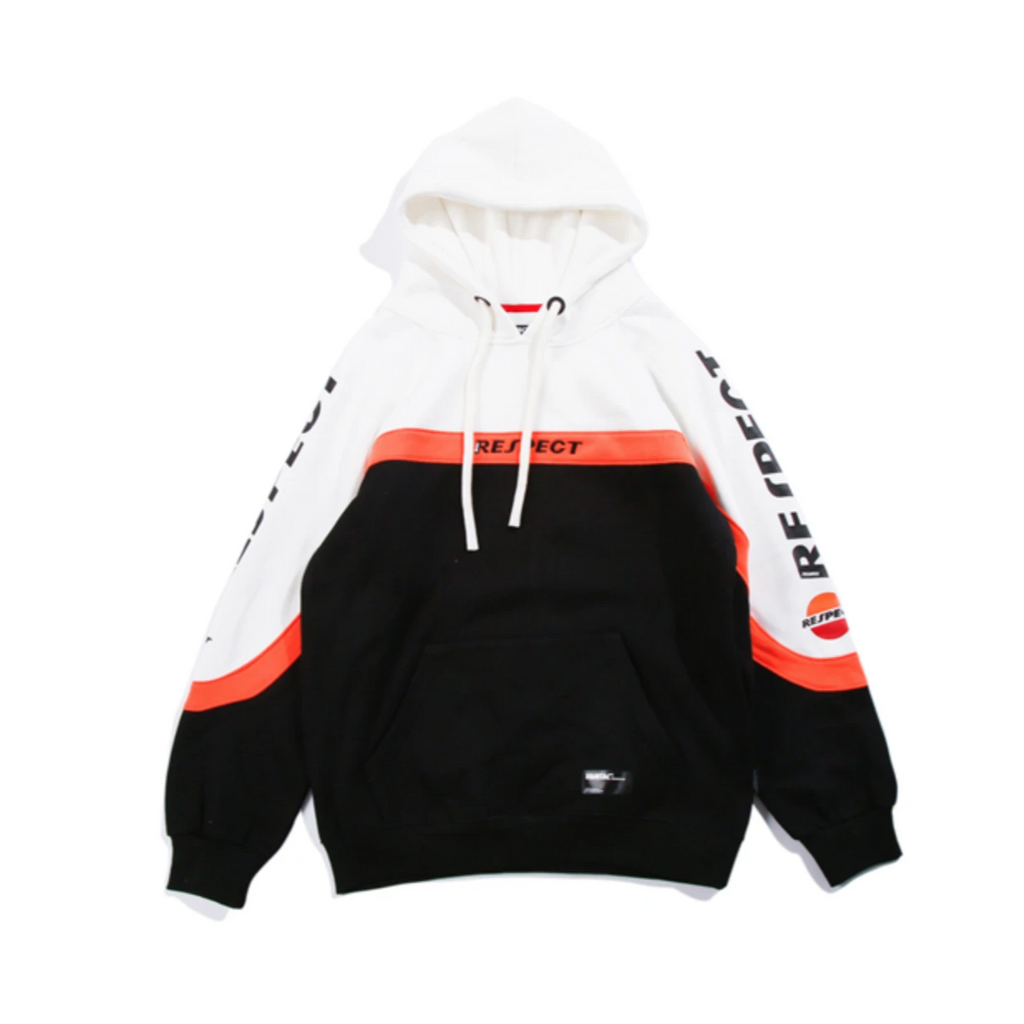 "RESPECT" Sweatshirt Hoodie à capuche Noir - URB1™ - URB1™ Vêtements Streetwear mode boutique streetwear shop