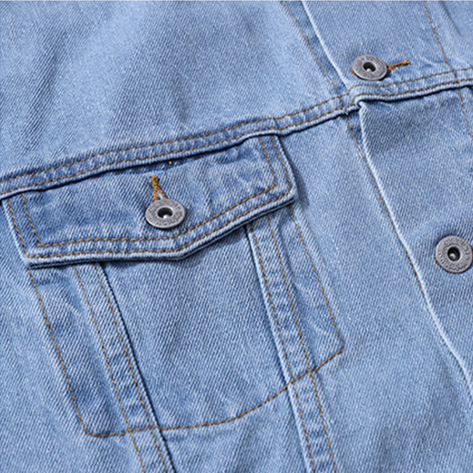 "CITY OF GODS" Veste en Jean bleu Imprimé - URB1™ - URB1™ Vêtements Streetwear mode boutique streetwear shop