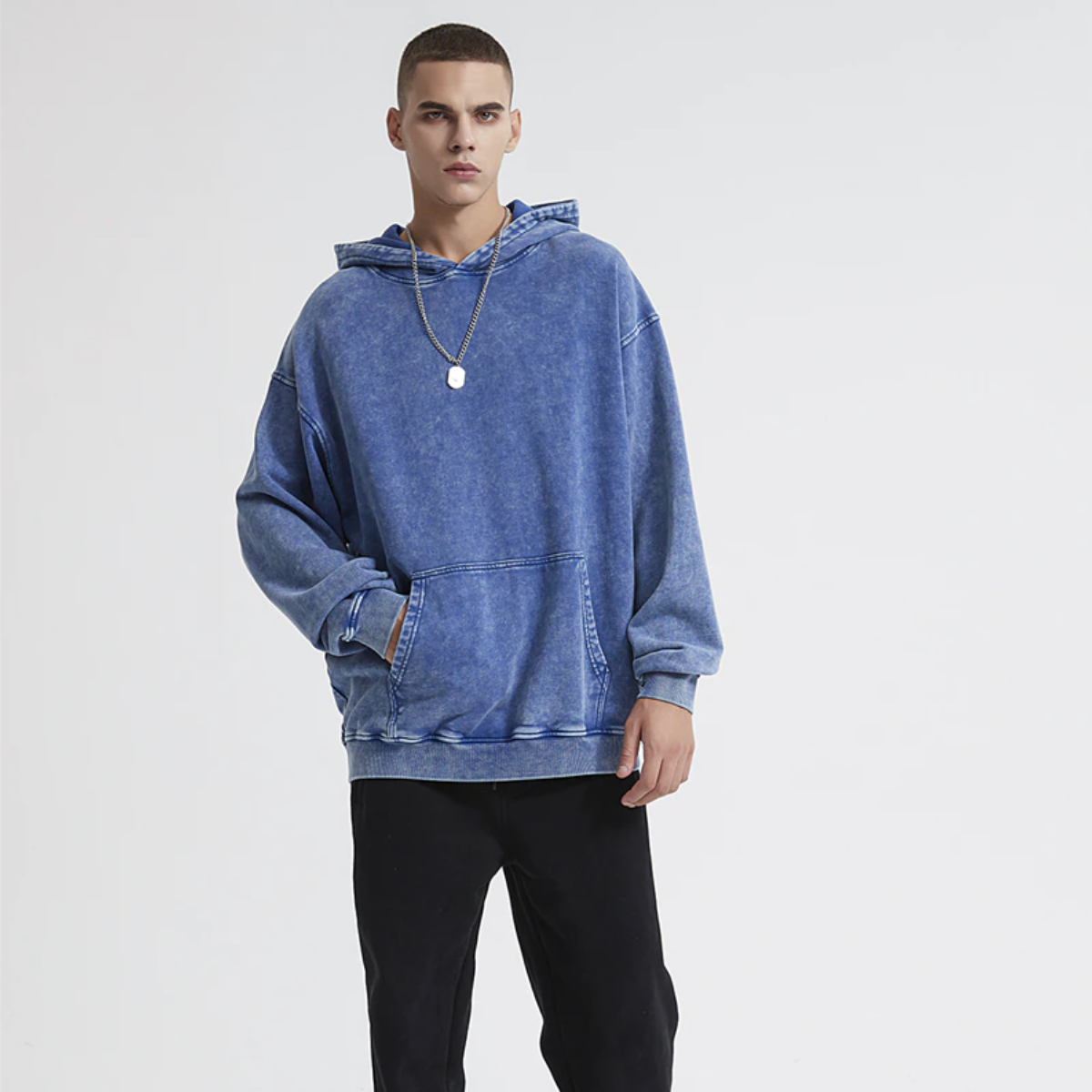パーカー・フーディ Luxury Street Wear Washed un sweat pullover hoodie unisexual mzz89485_light pink_xl?w=537&