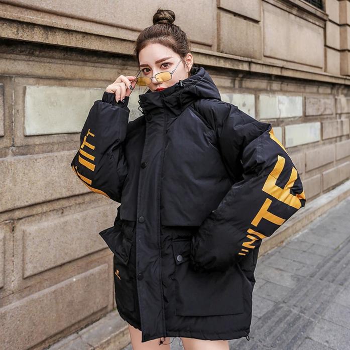 "N" Veste Doudoune Matelassée Noir - URB1™ - URB1™ Vêtements Streetwear mode boutique streetwear shop