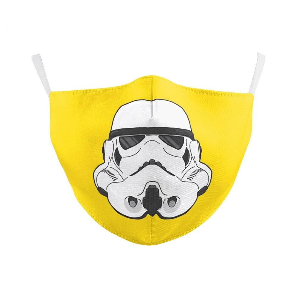 NADANBAO Adult Kid Star War Cosplay Print Face Mask Adult Kid Washable Masks Fabric Reusable PM2.5 Filters Dust Proof URB1™ Vêtements Streetwear URB1™ Vêtements Streetwear nadanbao-adul