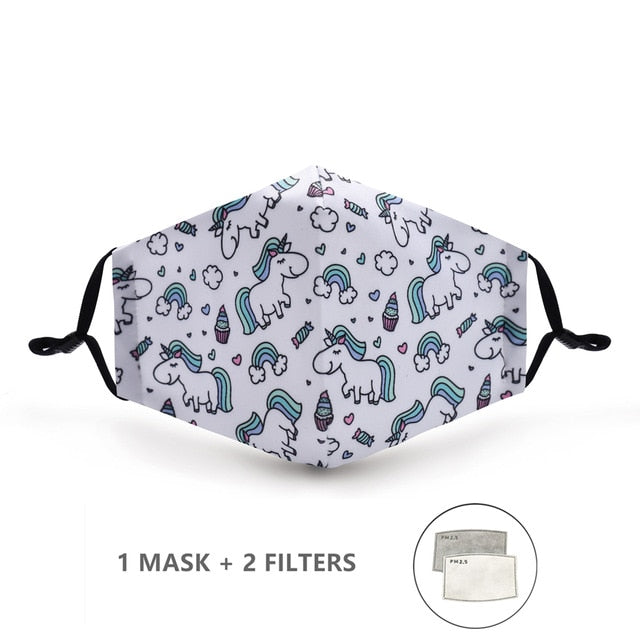 Reusable Mouth Mask Washable British Protective PM2.5 Filter Mask Anti Dust Face Mask Windproof Mouth-muffle Anti Flu Mask URB1™ Vêtements Streetwear URB1™ Vêtements Streetwear reusable