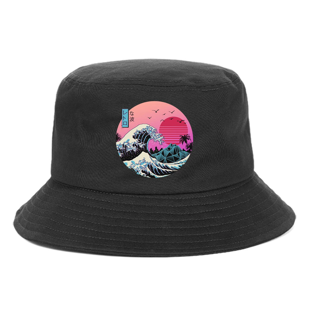Anime Beach Bucket Cap Unisex Cotton Bucket Hats Women Men Summer Sunscreen Hat Solid color Sunbonnet Outdoor Fisherman's Hat URB1™ Vêtements Streetwear URB1™ Vêtements Streetwear anime