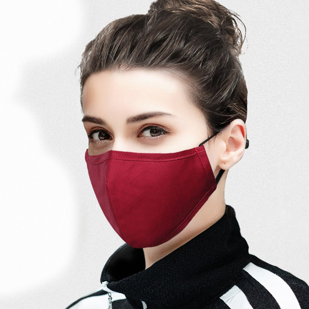 Aelfric Eden Fashion Casual Mask Dustproof Breathable Men Women 2020 Recyclable Anti-haze Dust Cotton Pm2.5 Black Mask URB1™ Vêtements Streetwear URB1™ Vêtements Streetwear aelfric-eden