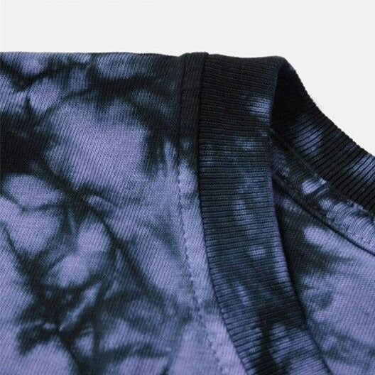 Dark Icon Paisley Tie Dyeing Street Tshirts Men 2020 Summer Crew Neck Hipster T-shirt Cotton Tee Shirts URB1™ Vêtements Streetwear URB1™ Vêtements Streetwear dark-icon-paisley-tie-dyein