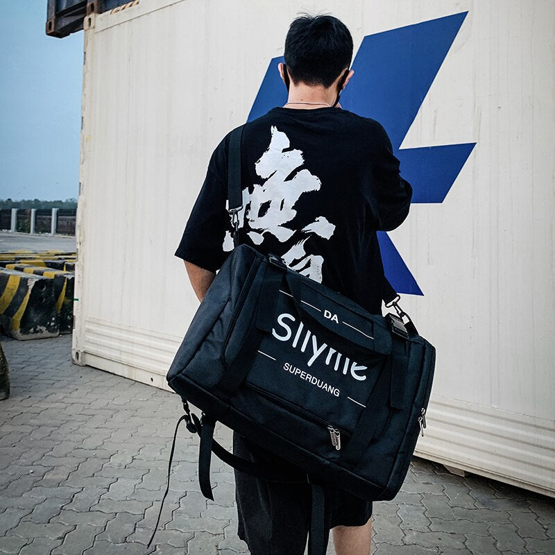 "SUPERDUANG" Sac à Dos Streetwear Rouge - URB1™ - URB1™ Vêtements Streetwear mode boutique streetwear shop