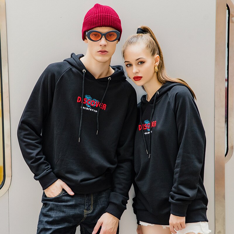 Embroidered Chinese style Hooded Sweatshirts Pullover Hoodies Men Harajuku Hip Hop Streetwear Hoodie Male Tops Autumn 2019 WG626 URB1™ Vêtements Streetwear URB1™ Vêtements Streetwear em