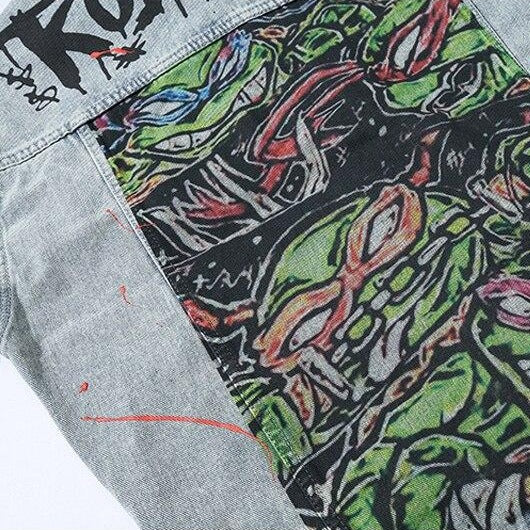 "RODNEY JR" Veste en Jean Denim - URB1™ - URB1™ Vêtements Streetwear mode boutique streetwear shop