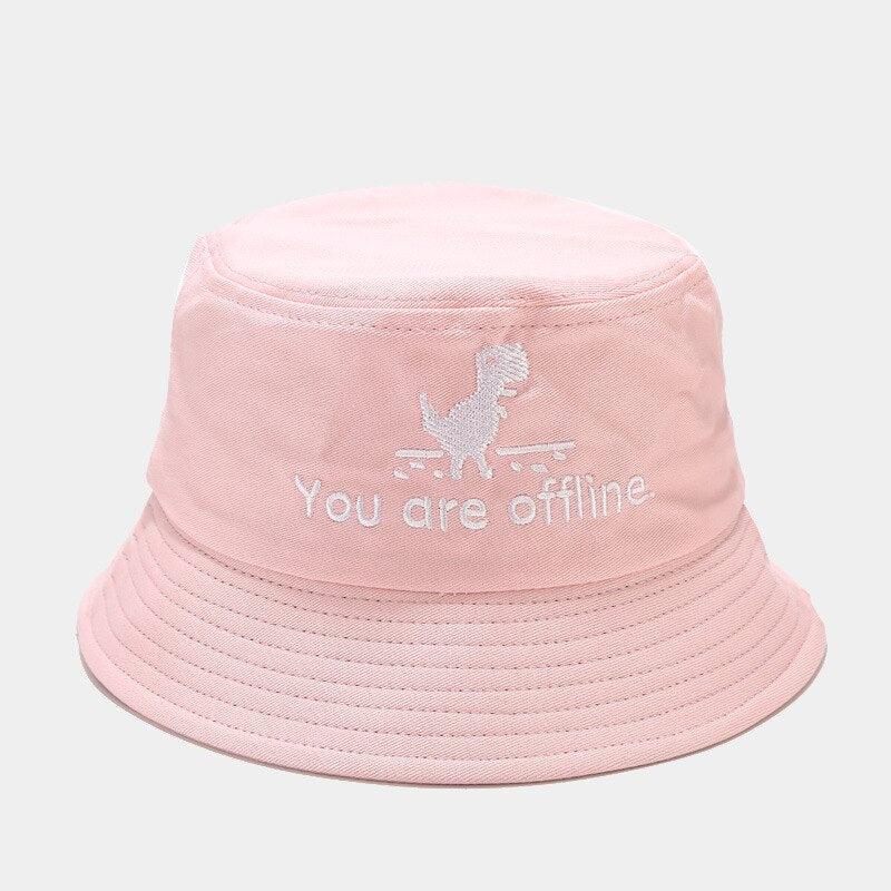 2020 Creative Error Page Bucket Hat Unisex Foldable Dinosaur Bob Cap Hip Hop Gorros Men Summer Caps Panama Fishing Bucket Hat URB1™ Vêtements Streetwear URB1™ Vêtements Streetwear 2020-