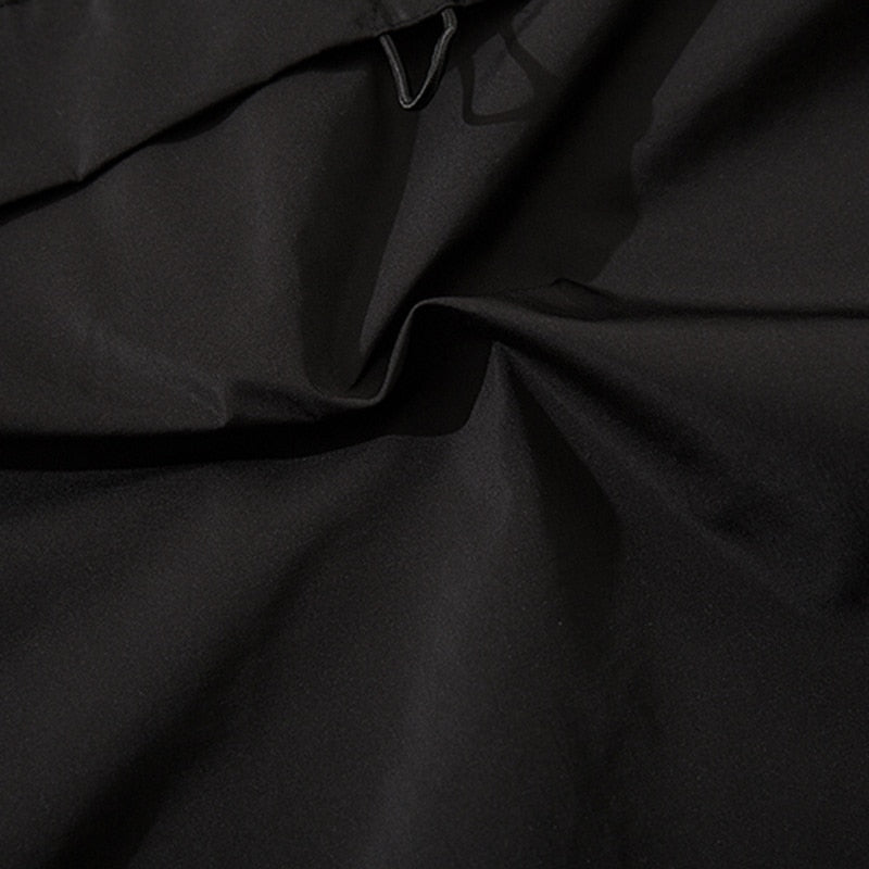 Men Hip Hop Streetwear Jacket Coat Black Windbreaker Cargo Jacket Pullover Harajuku 2021 Hooded Track Jacket Tactical Outwear URB1™ Vêtements Streetwear URB1™ Vêtements Streetwear men-h