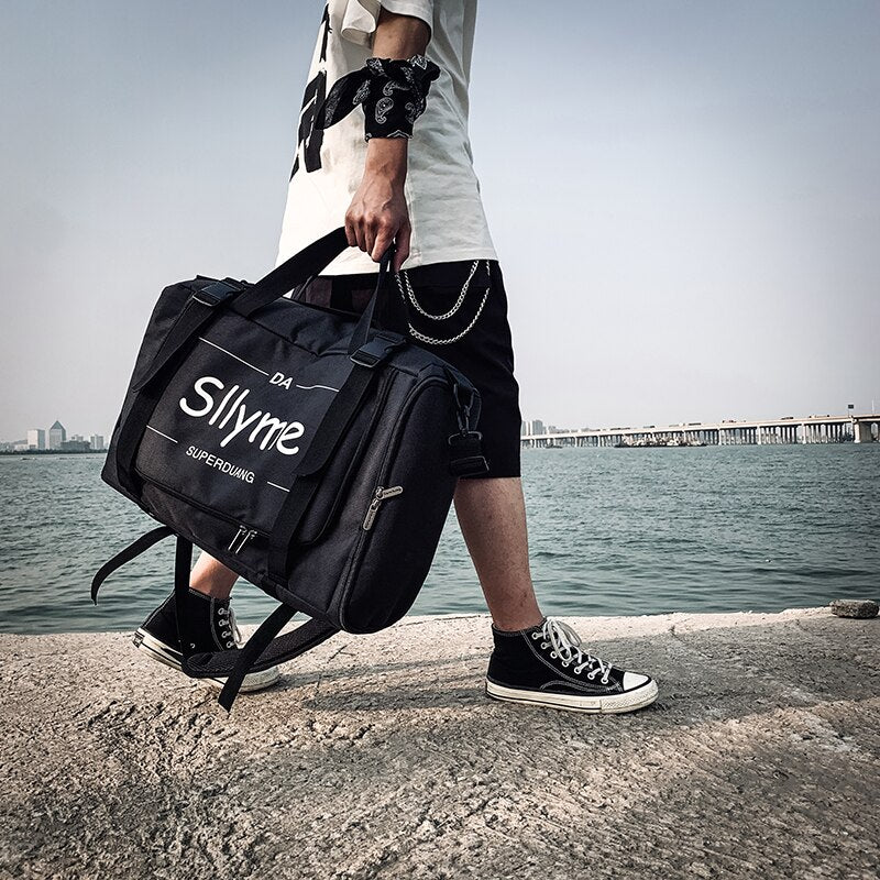 "SUPERDUANG" Sac à Dos Streetwear Rouge - URB1™ - URB1™ Vêtements Streetwear mode boutique streetwear shop