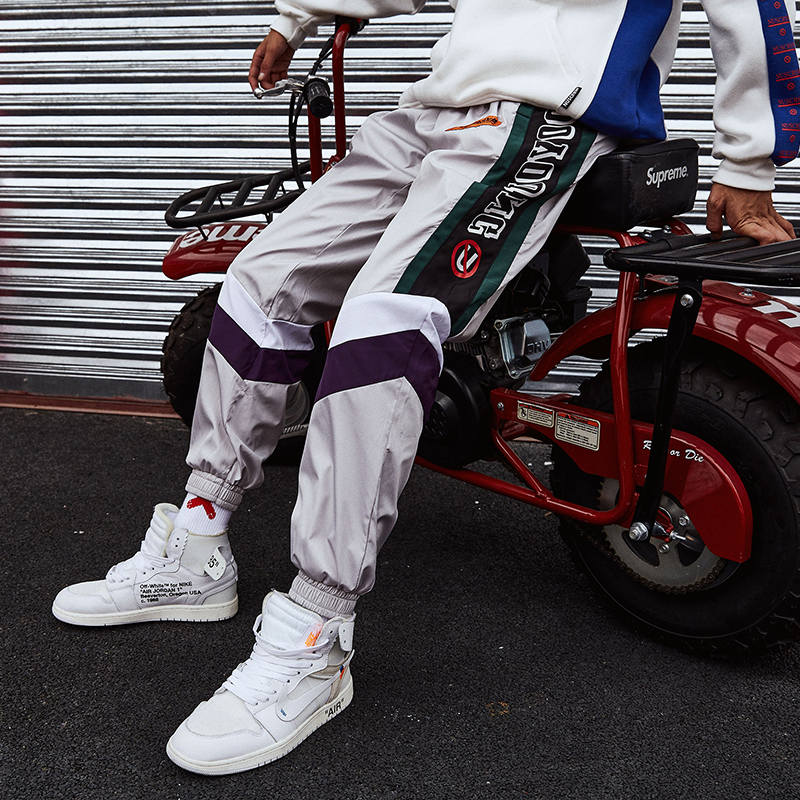 Harajuku Pant Joggers Retro Color Block Patchwork Hip Hip Harem Pant Streetwear Thin Sweatpant Trousers 2018 Track Pant Autumn URB1™ Vêtements Streetwear URB1™ Vêtements Streetwear hara