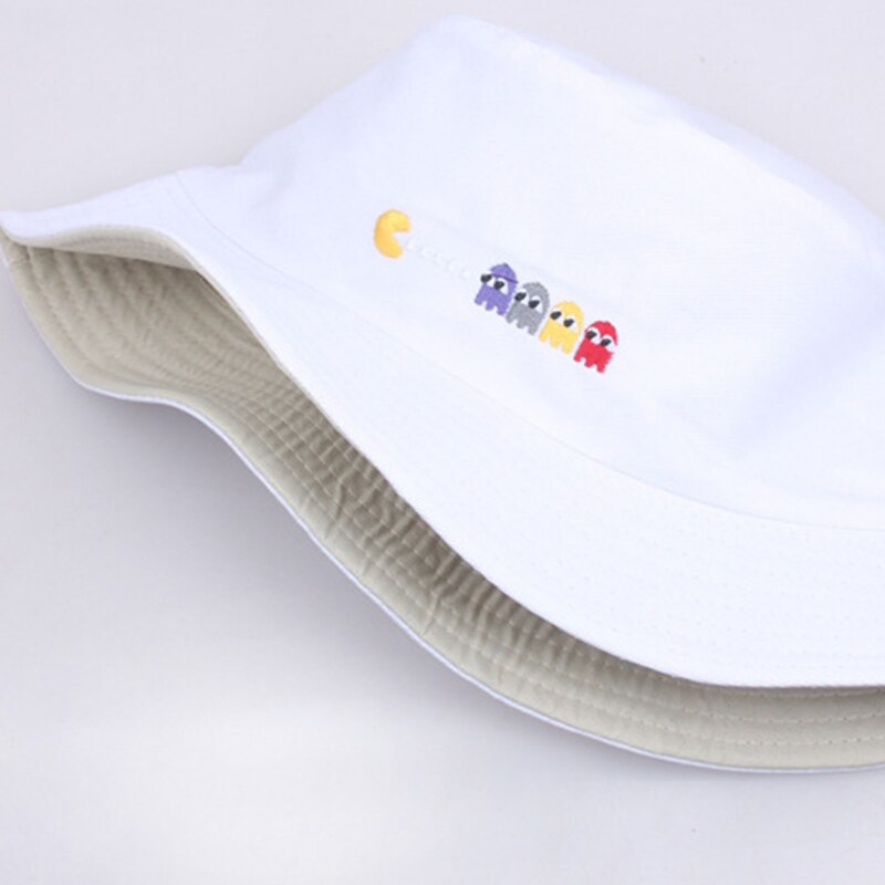 2020 Eat Peas Design Brand Summer Hat Women Men Cotton Panama Bucket Hat Flat Sun Embroidery Visor Fishing Fisherman Bob Hat URB1™ Vêtements Streetwear URB1™ Vêtements Streetwear 2020-e